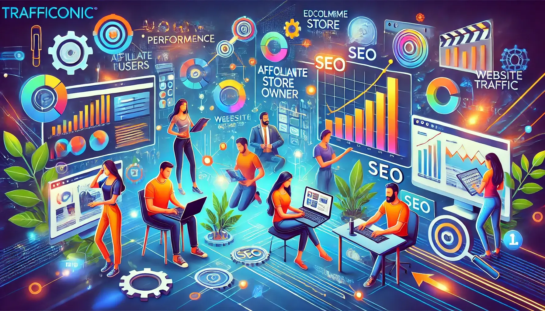 seo experts, bloggers, content creators and digital marketer using trafficonic to boost their website.